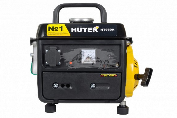 Бензиновый генератор Huter HT950A - фото №4